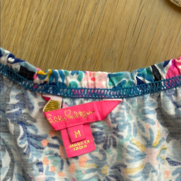 Lilly Pulitzer Loro Swing Dress in High Tide Navy In Turtle Amazement - Medium - Picture 2 of 3